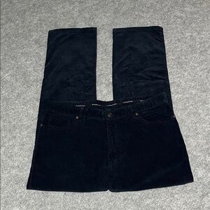 Ermenegildo Zegna Navy Corduroy Trousers